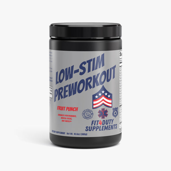 Low-Stim Pre-Workout (Fruit Punch)