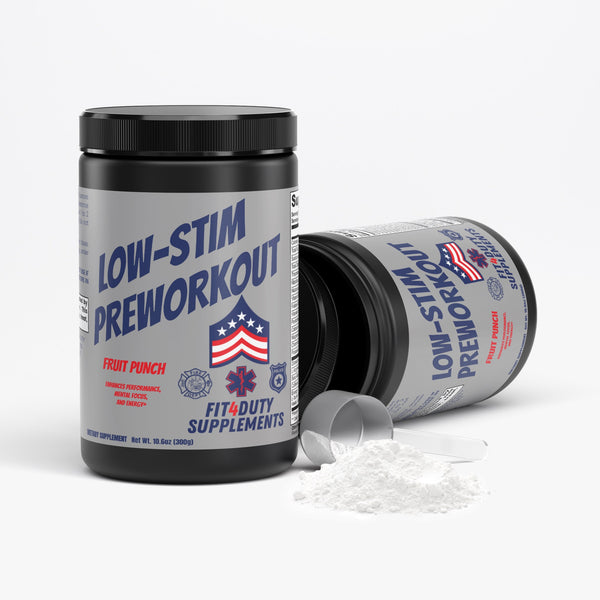 Low-Stim Pre-Workout (Fruit Punch)